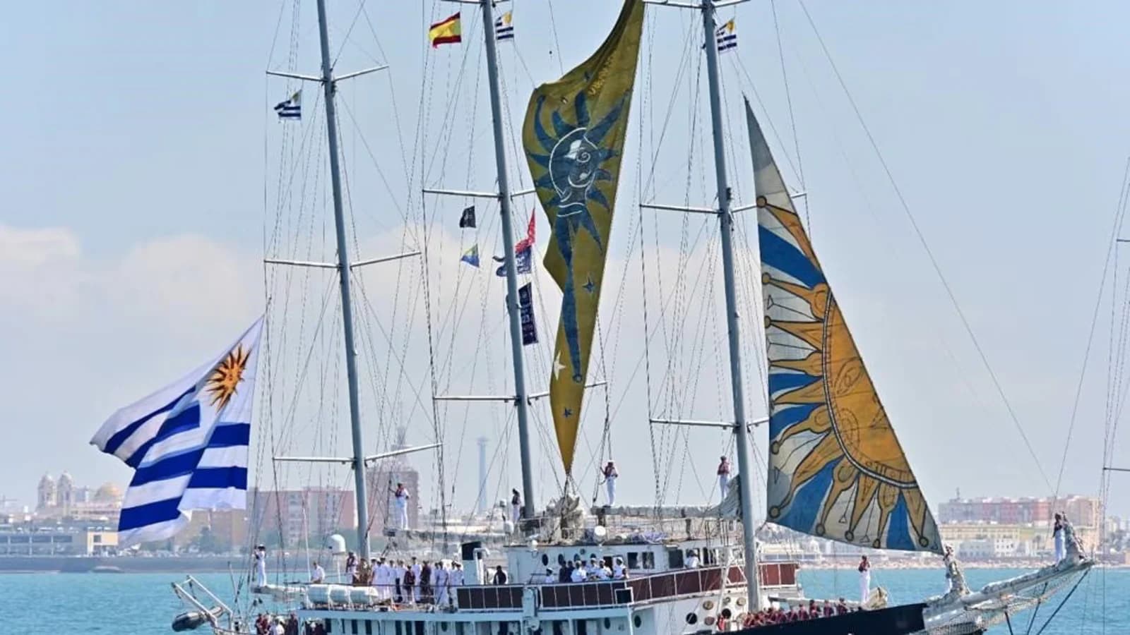El buque escuela Capitán Miranda llegará a Cádiz el miércoles 12 de agosto