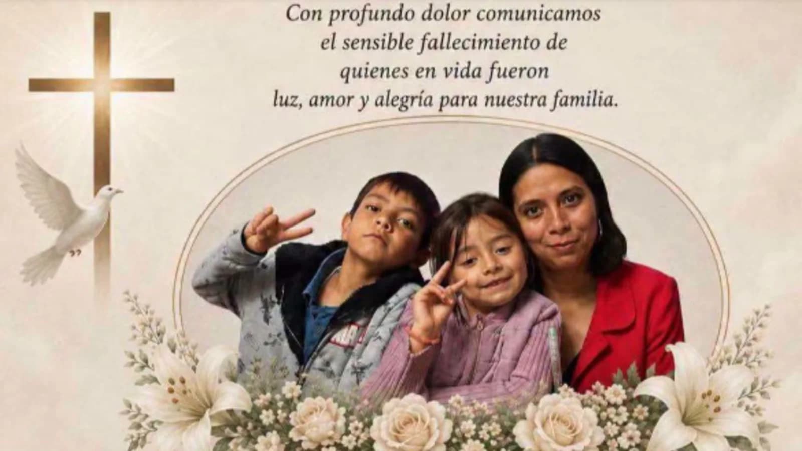 Investigan la muerte de una docente y sus dos hijos en Puebla