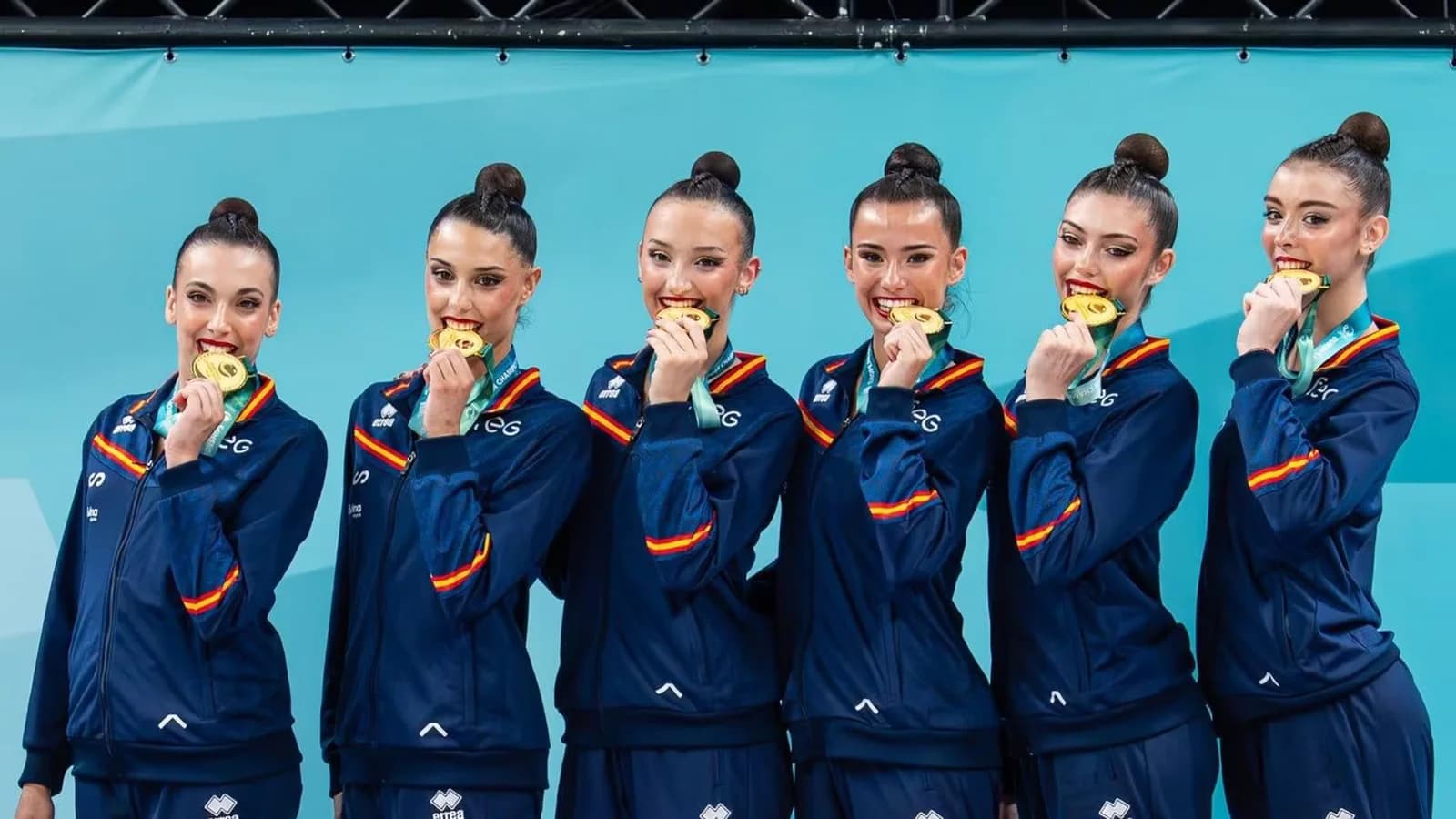 España apunta al podio en el Mundial de Rítmica para asegurar su plaza olímpica