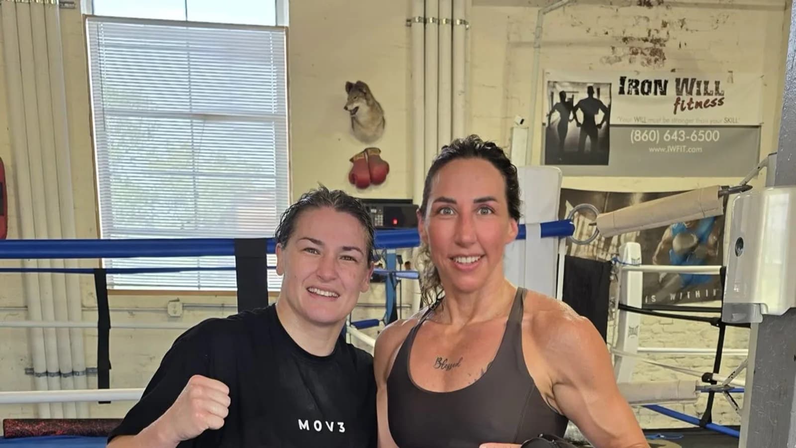 Jennifer Miranda se suma al campamento de preparación de Katie Taylor