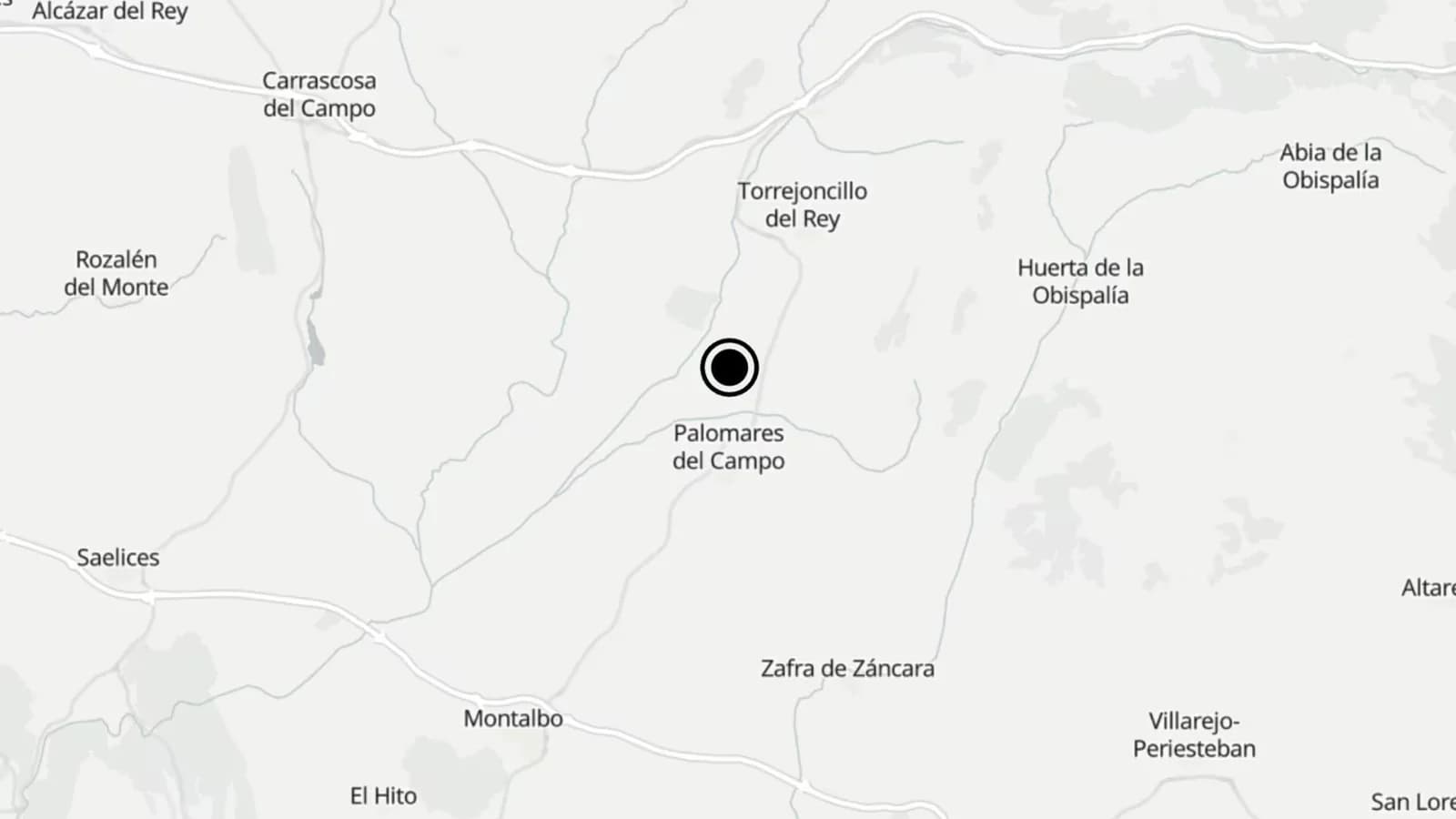 Buscan a una mujer de unos 65 años desaparecida en Palomares del Campo