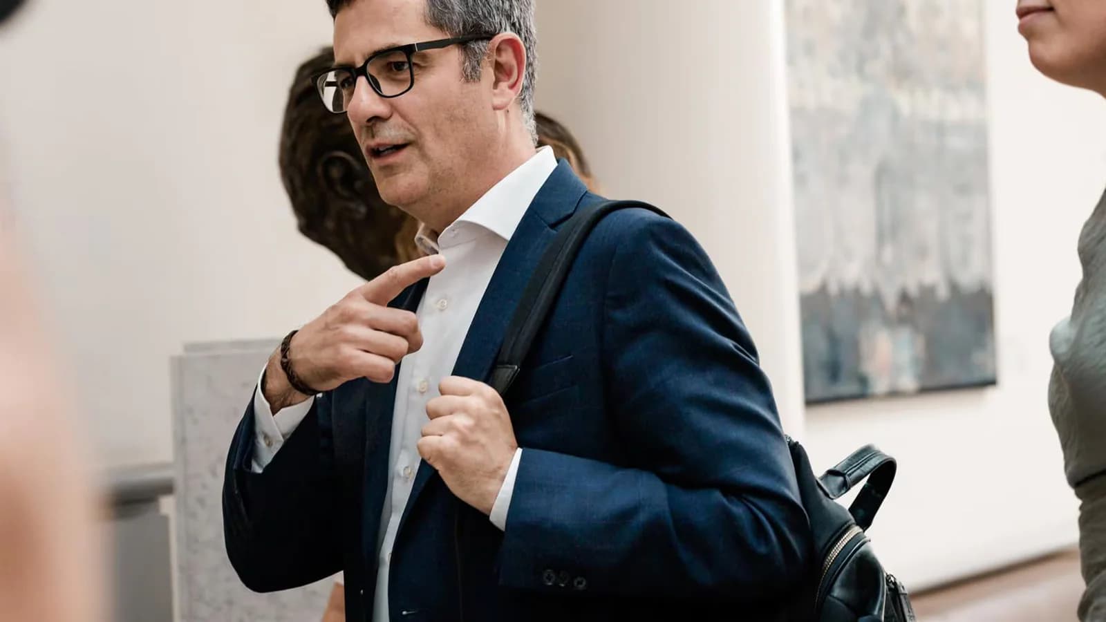 Bolaños cuestiona al PP por la ausencia de Marlaska y reclama renovar el Tribunal Constitucional