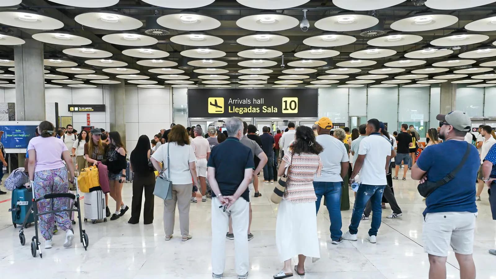 Aena prevé 22.444 vuelos en España durante el fin de semana largo de agosto