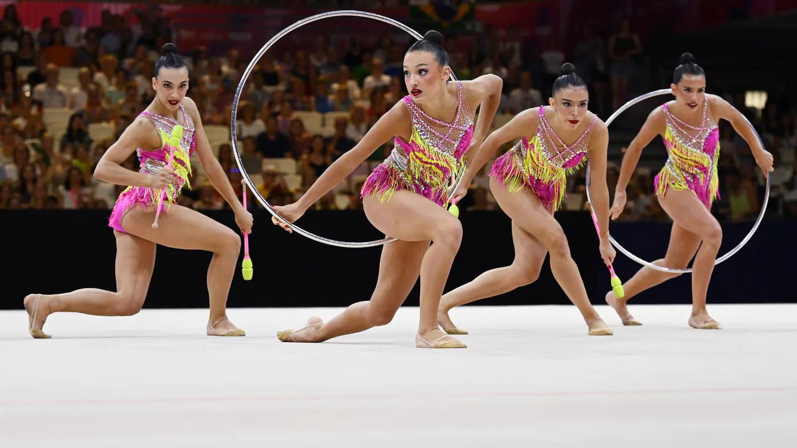 España consigue la plata en la final mixta del Mundial de gimnasia rítmica