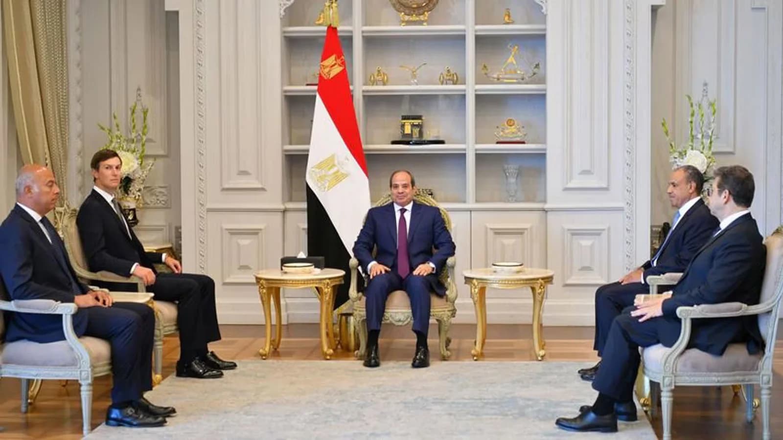 Kushner se reunió con Al Sisi para destrabar el plan de paz para Gaza