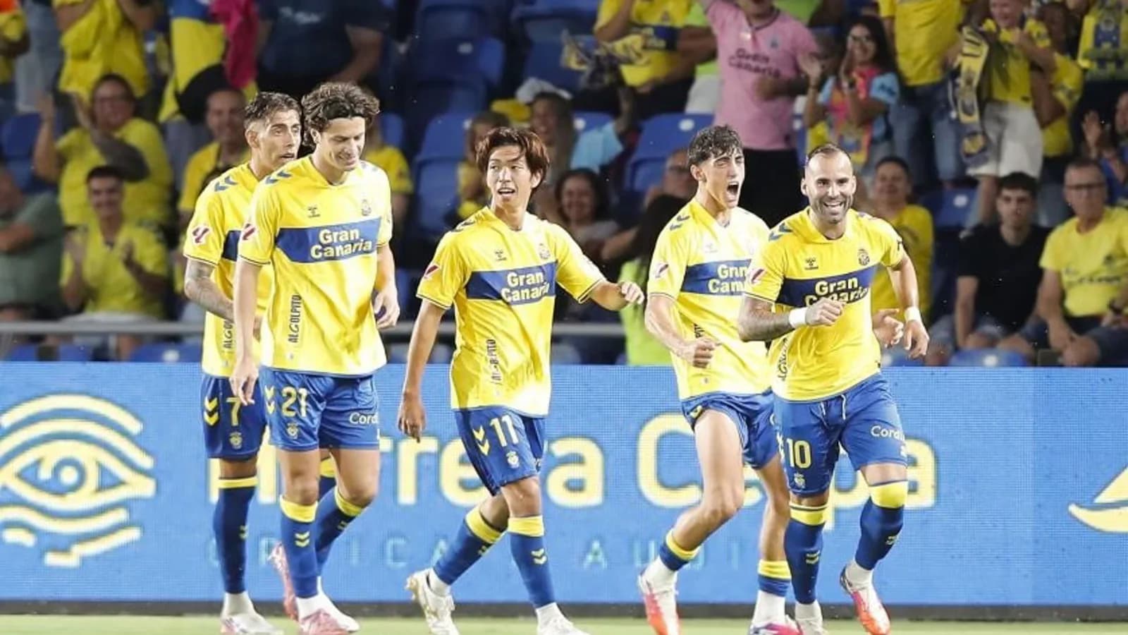 Las Palmas y Burgos debutaron con triunfos agónicos en LaLiga Hypermotion