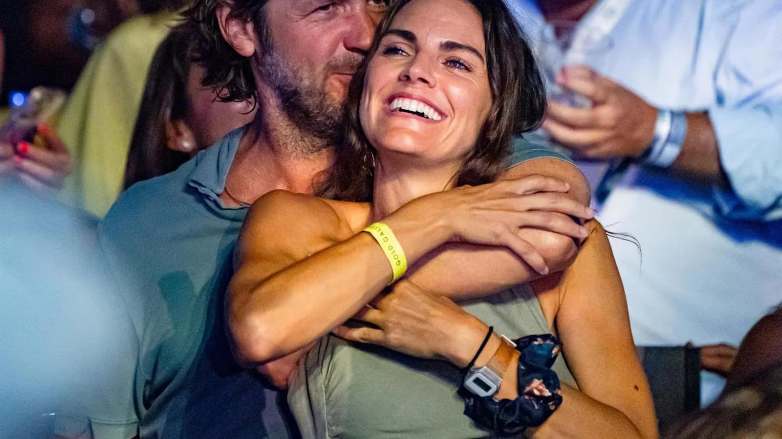 Amaia Salamanca y Rosauro Varo reaparecieron juntos en el concierto de Taburete