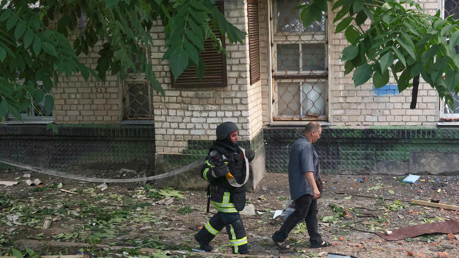 Diez muertos y ocho heridos por un ataque ruso contra Pechenegi, en Járkov