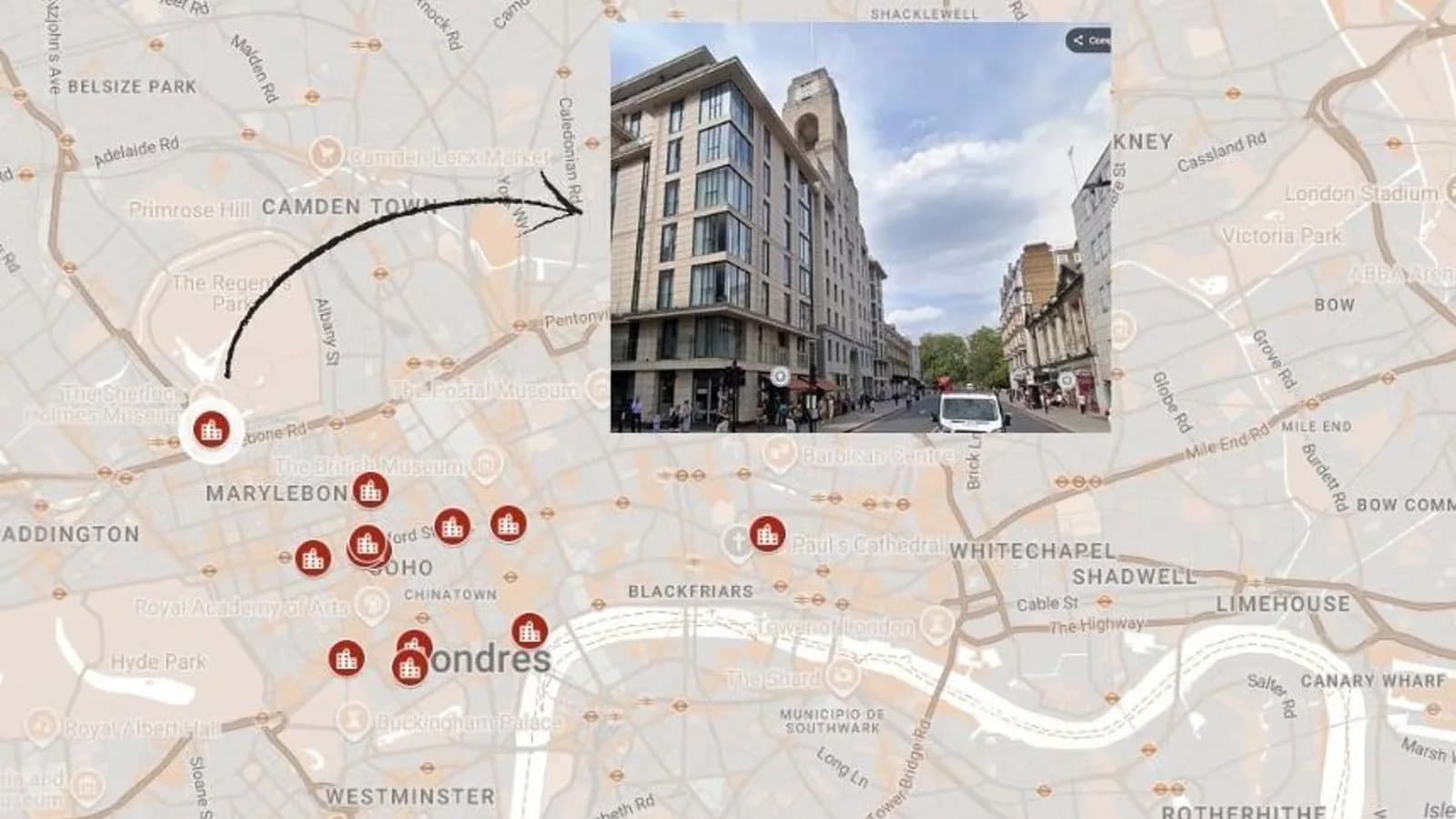 Pontegadea compra un complejo de alquiler en Londres por 175 millones de euros