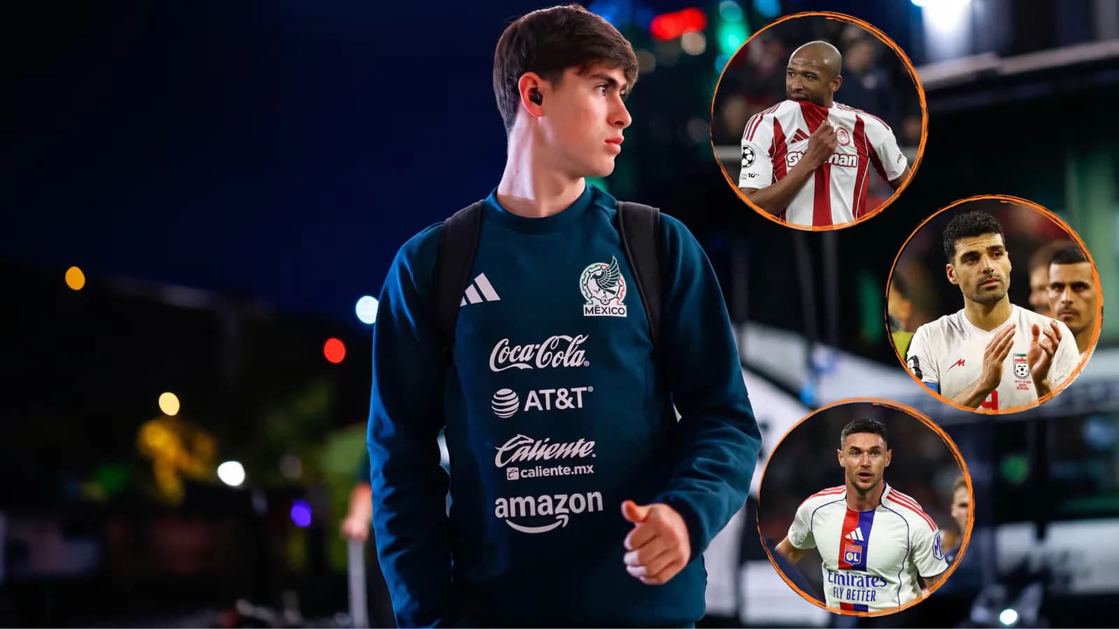 Armando González y los delanteros que competirían por un lugar en Olympiacos