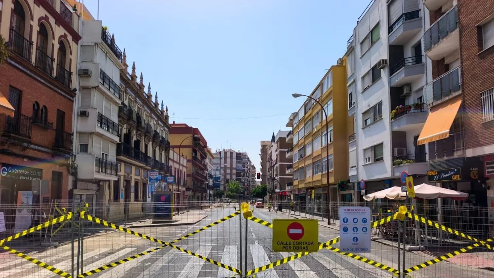 Sevilla habilita ayudas de hasta 4.000 euros para comercios afectados por obras