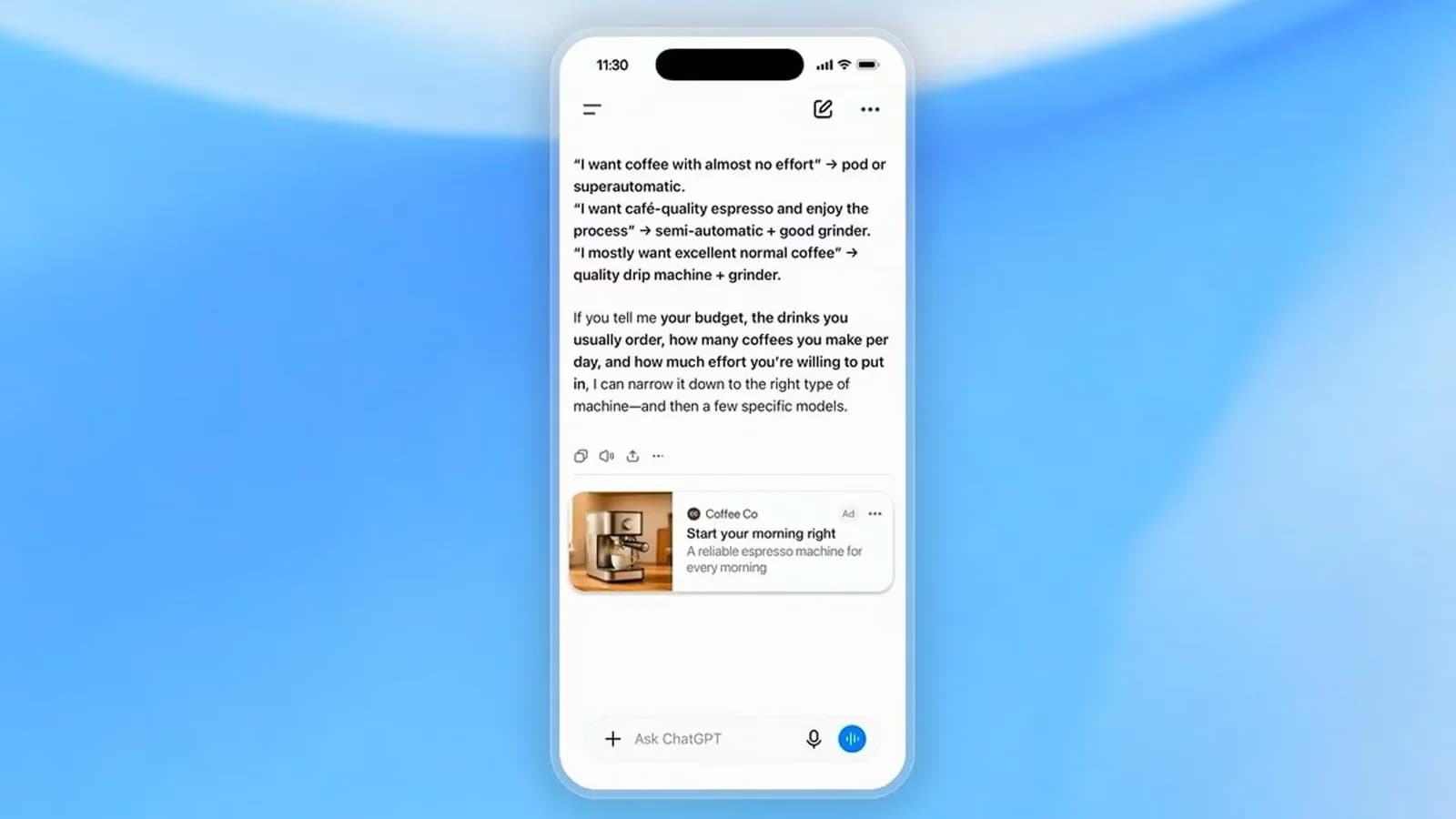 OpenAI incorporará anuncios en ChatGPT en 31 países europeos desde la próxima semana