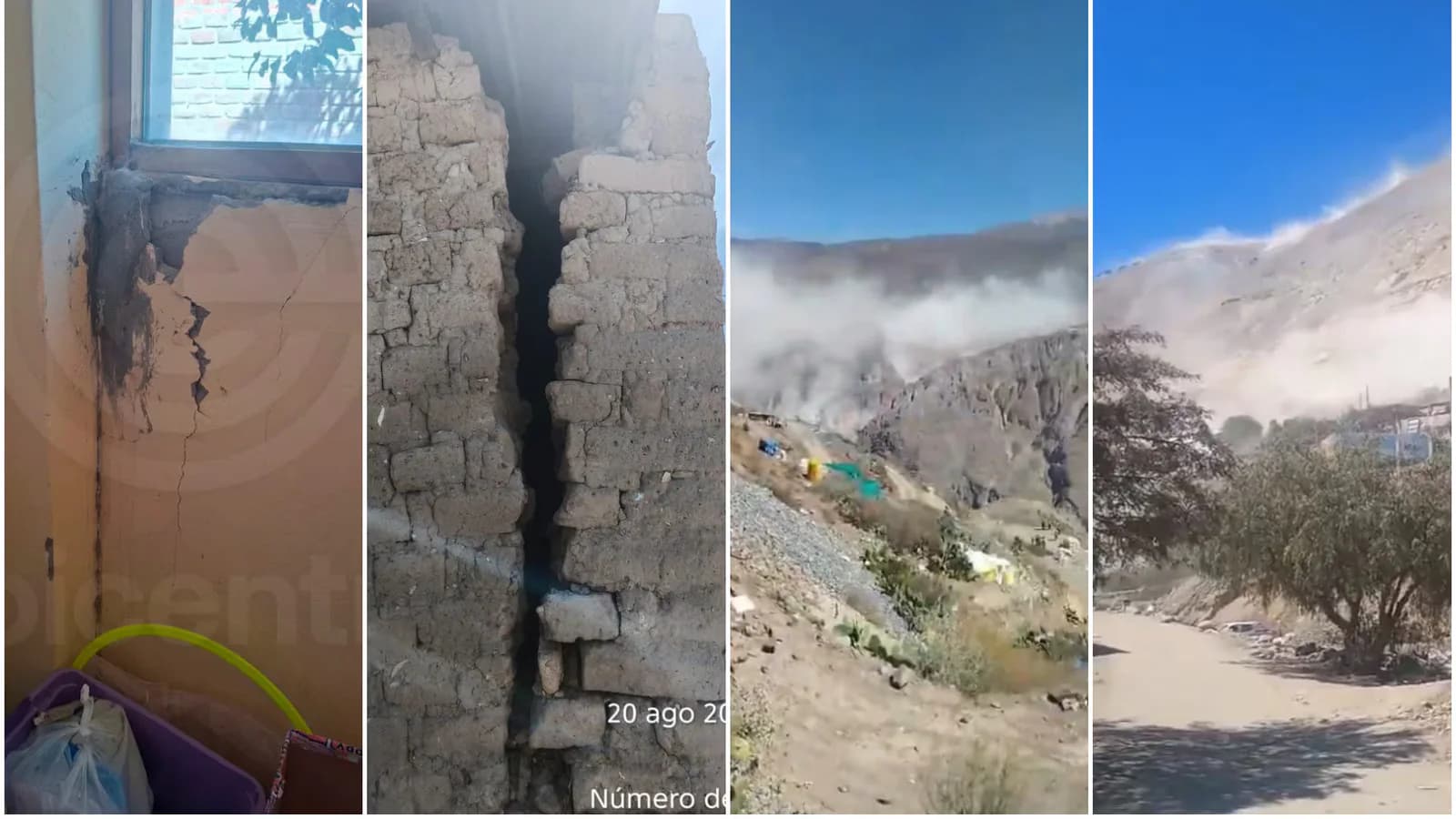 Sismo de magnitud 7,2 en Ayacucho dejó diez viviendas afectadas