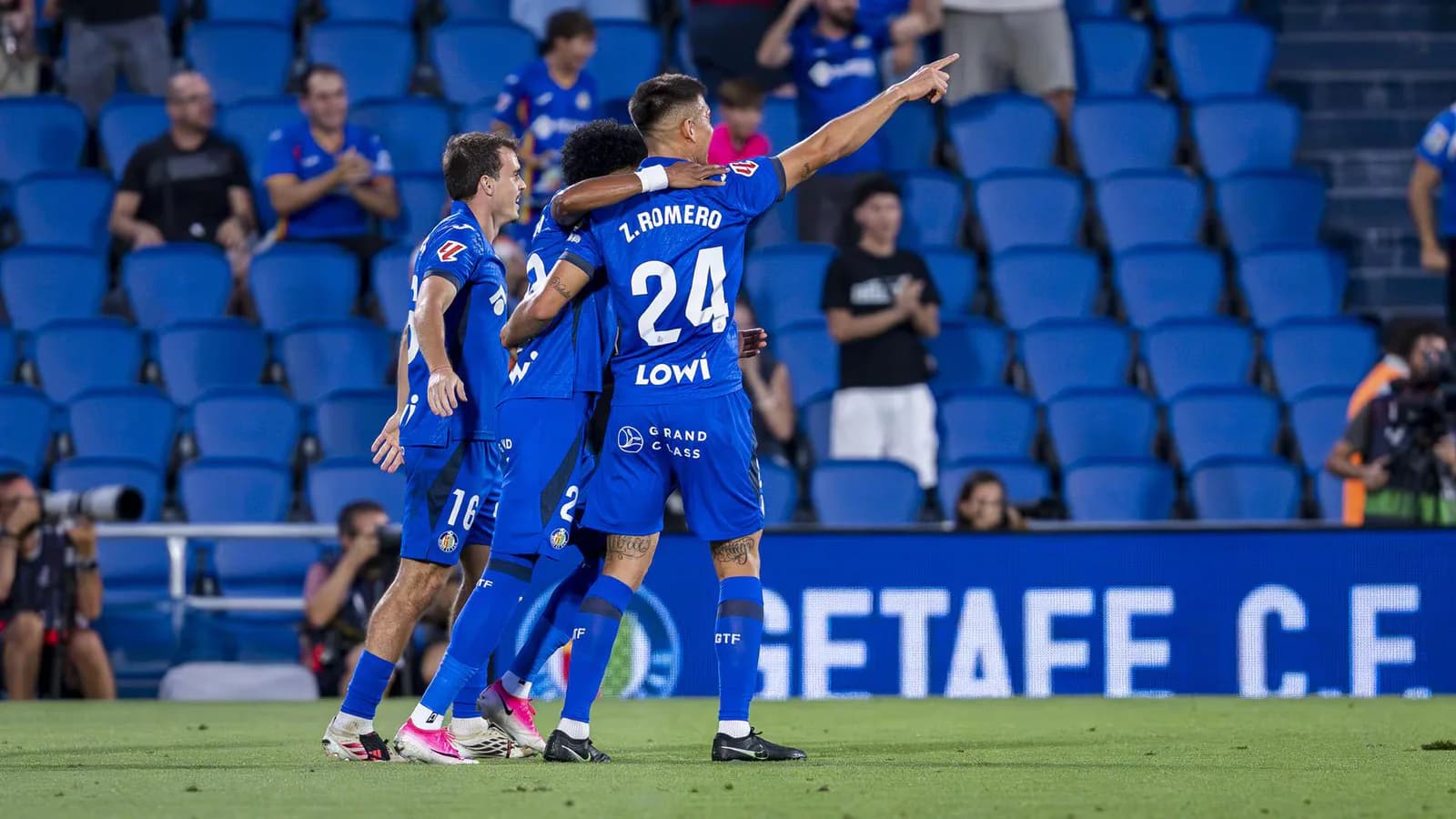 Getafe derrota al Partizán y queda a un paso de la Conference League