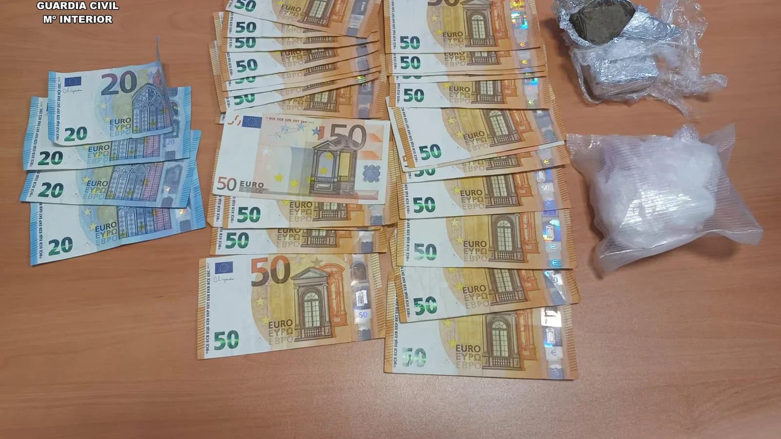 Tres detenidos en Calahorra por presunto tráfico de cocaína y hachís