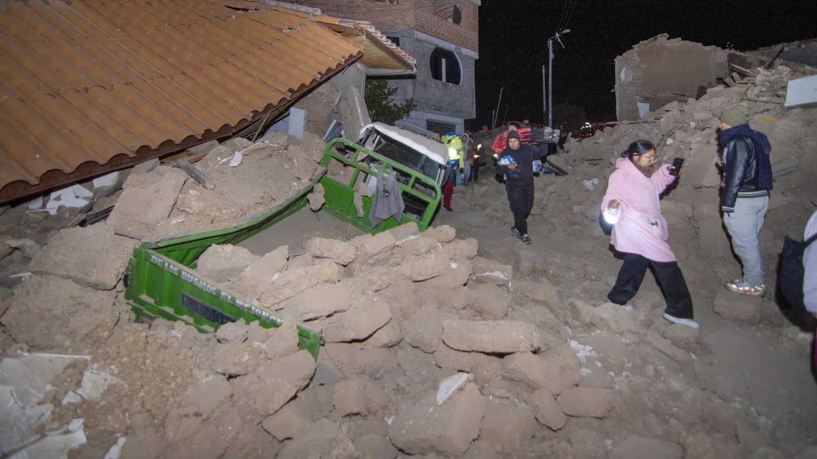 Perú reportó nuevas réplicas tras el terremoto de 7,2 en Ayacucho