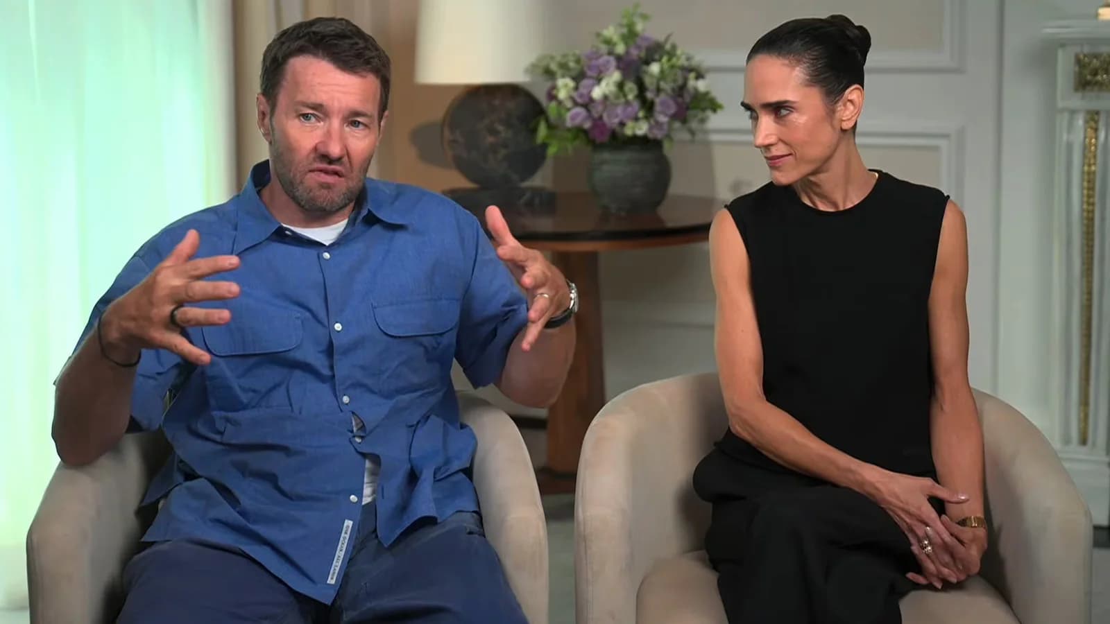 Joel Edgerton y Jennifer Connelly reflexionan sobre la IA en “Materia oscura”
