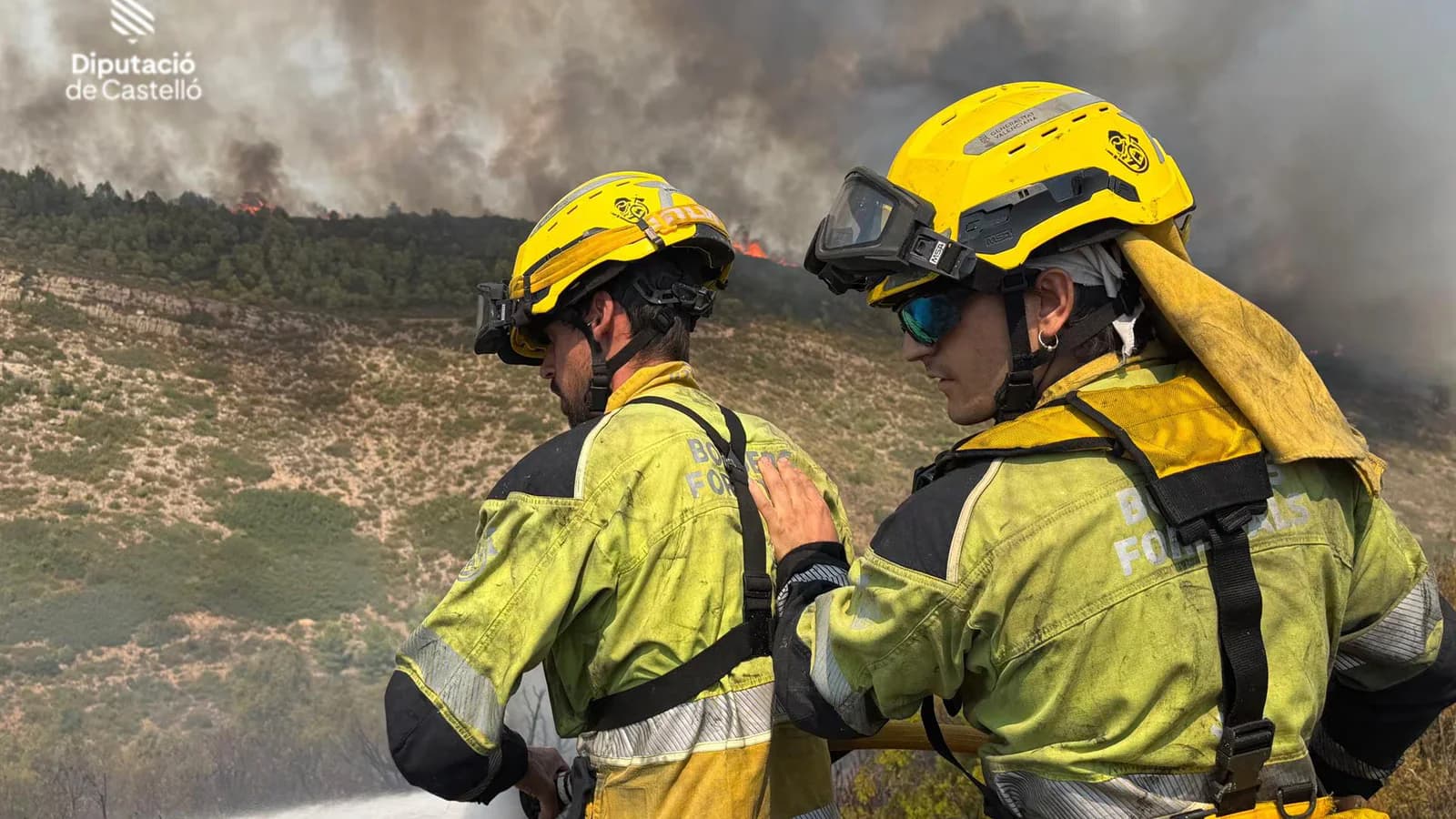 El incendio de Segorbe ya afecta a 633 hectáreas dentro de un perímetro de 15 kilómetros