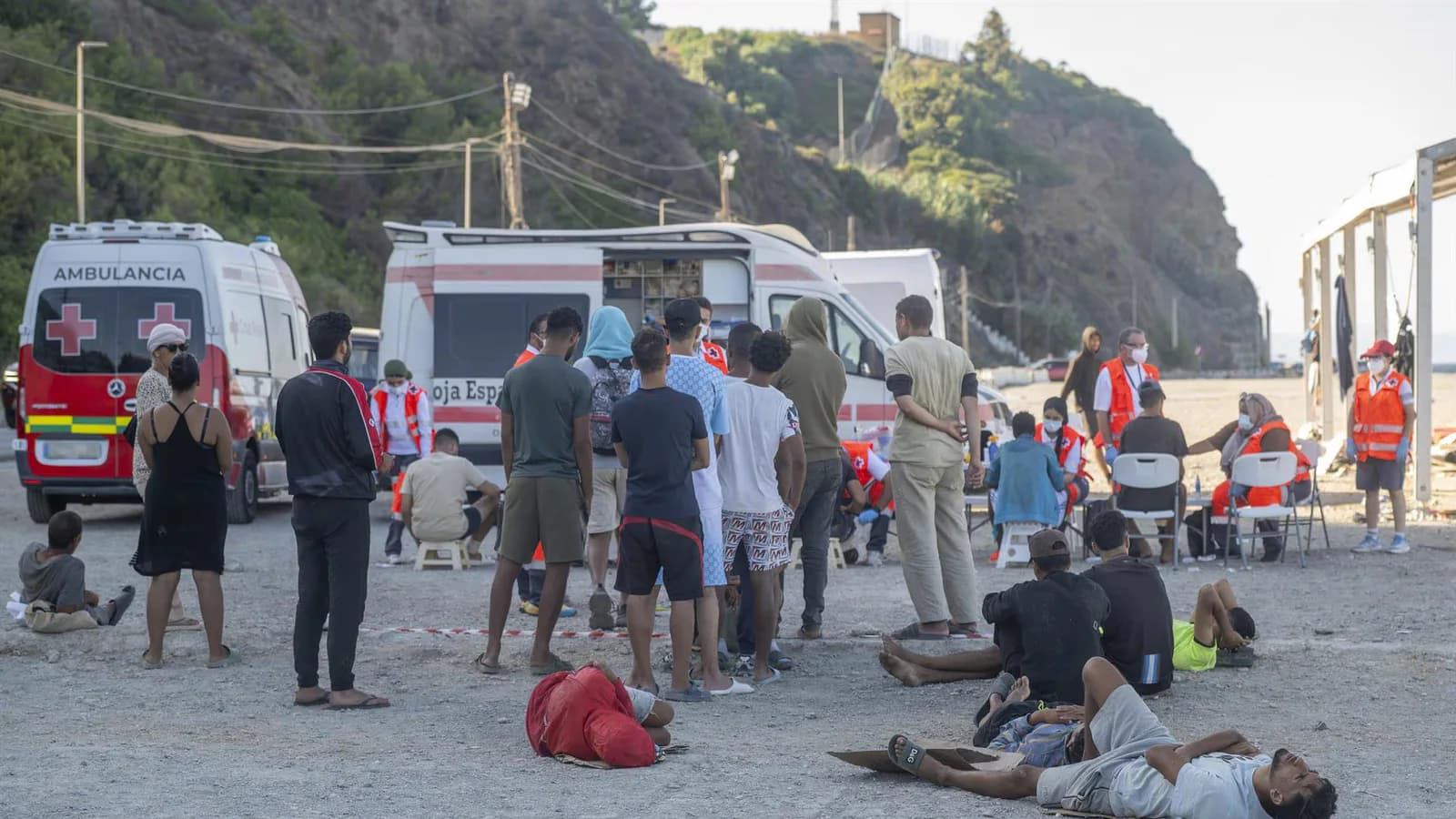 Ingesa registró 604 atenciones sanitarias a migrantes en Ceuta en dos días