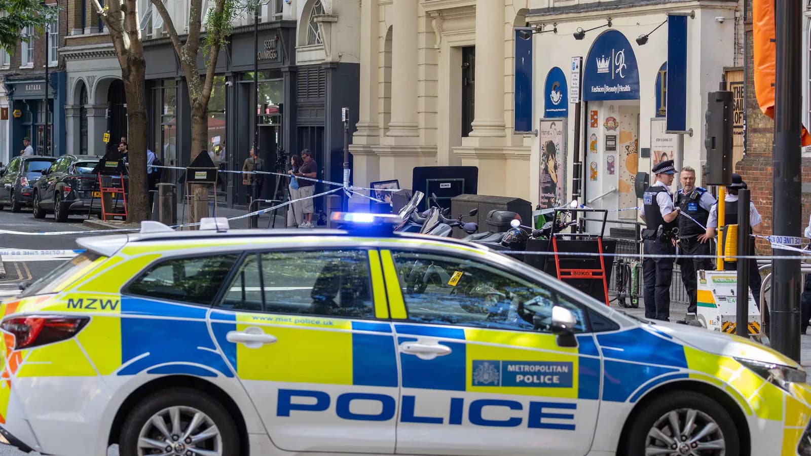Siete muertos, incluidos dos policías, en un choque frontal cerca de Middlesbrough