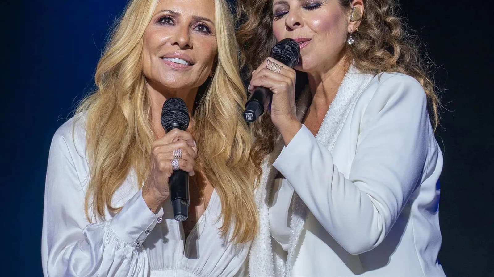 Marta Sánchez se sumó al show de Pastora Soler en Starlite y cantaron juntas