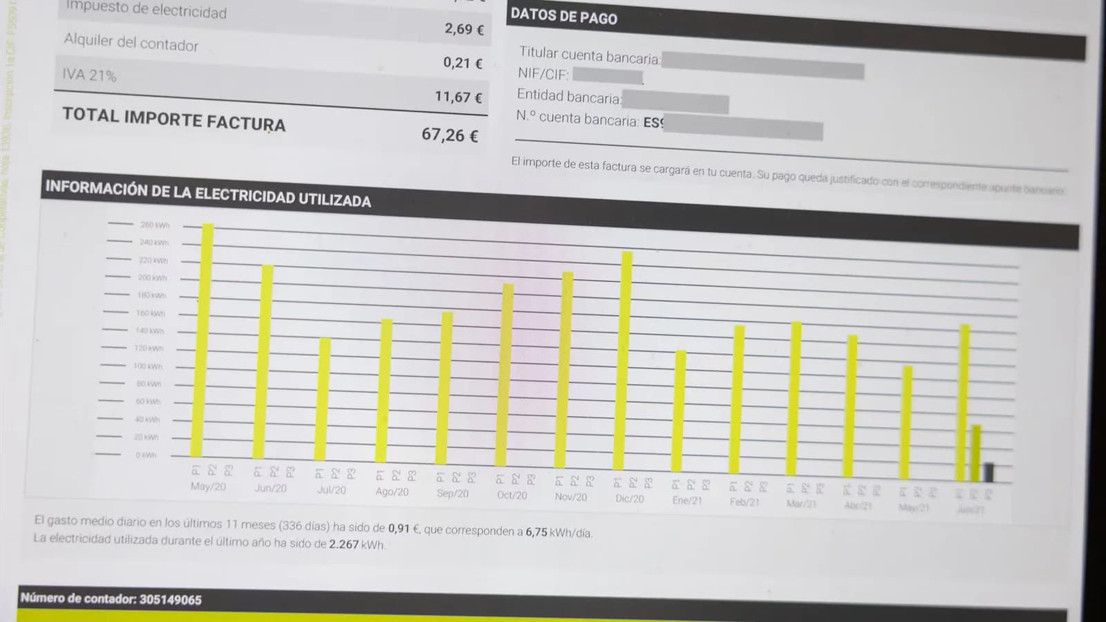La factura eléctrica subiría más del 20% en agosto por el alza de la luz