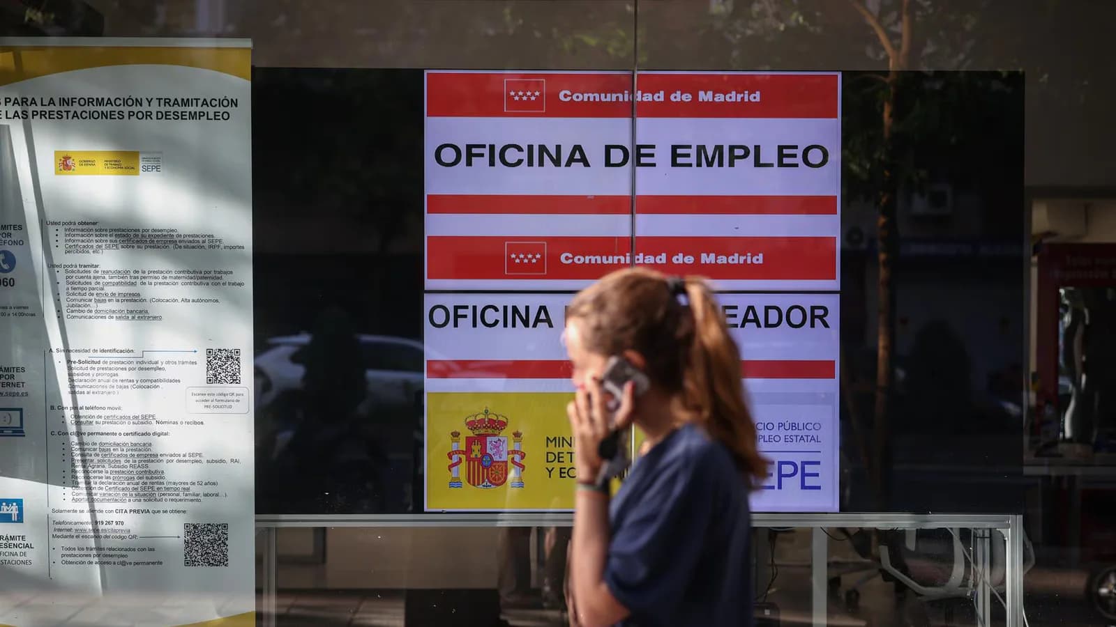 Casi la mitad de los contratos de julio duró tres meses o menos