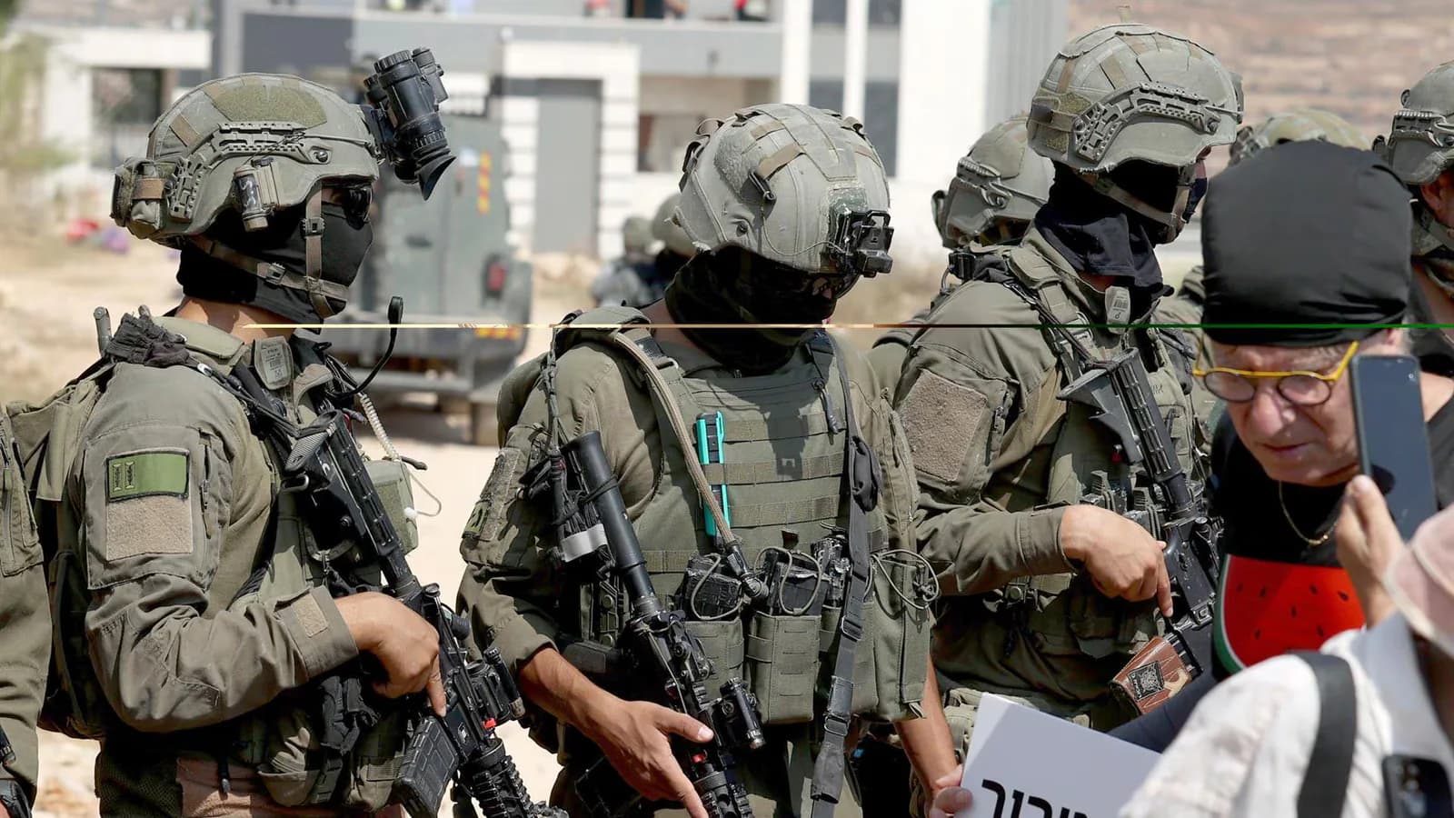 Israel detuvo a un palestino acusado de apuñalar a un colono en Cisjordania