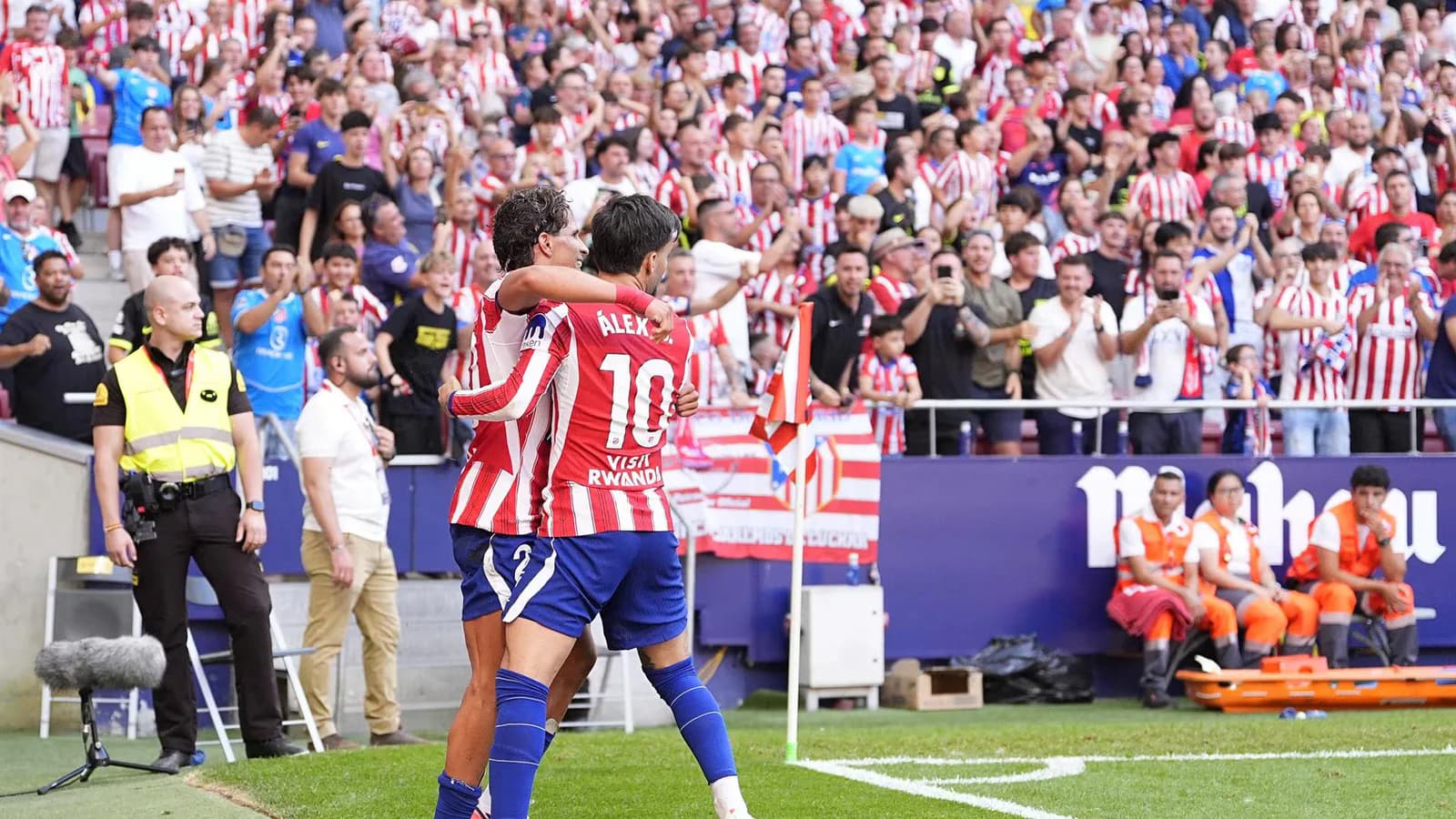 Atlético de Madrid y Villarreal empataron 2-2 en un partido caliente