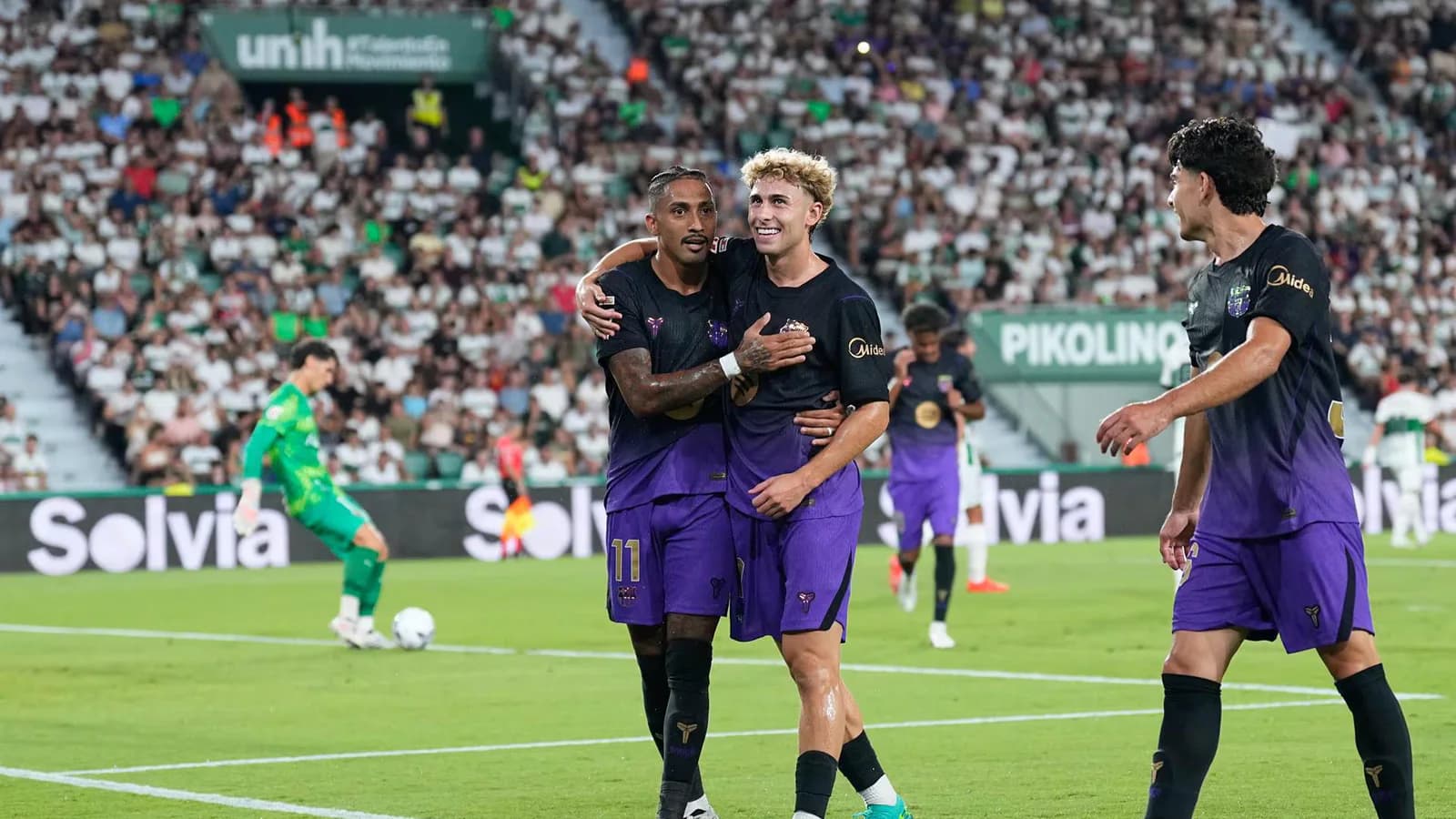 Barcelona goleó 5-0 al Elche en la segunda jornada de LaLiga