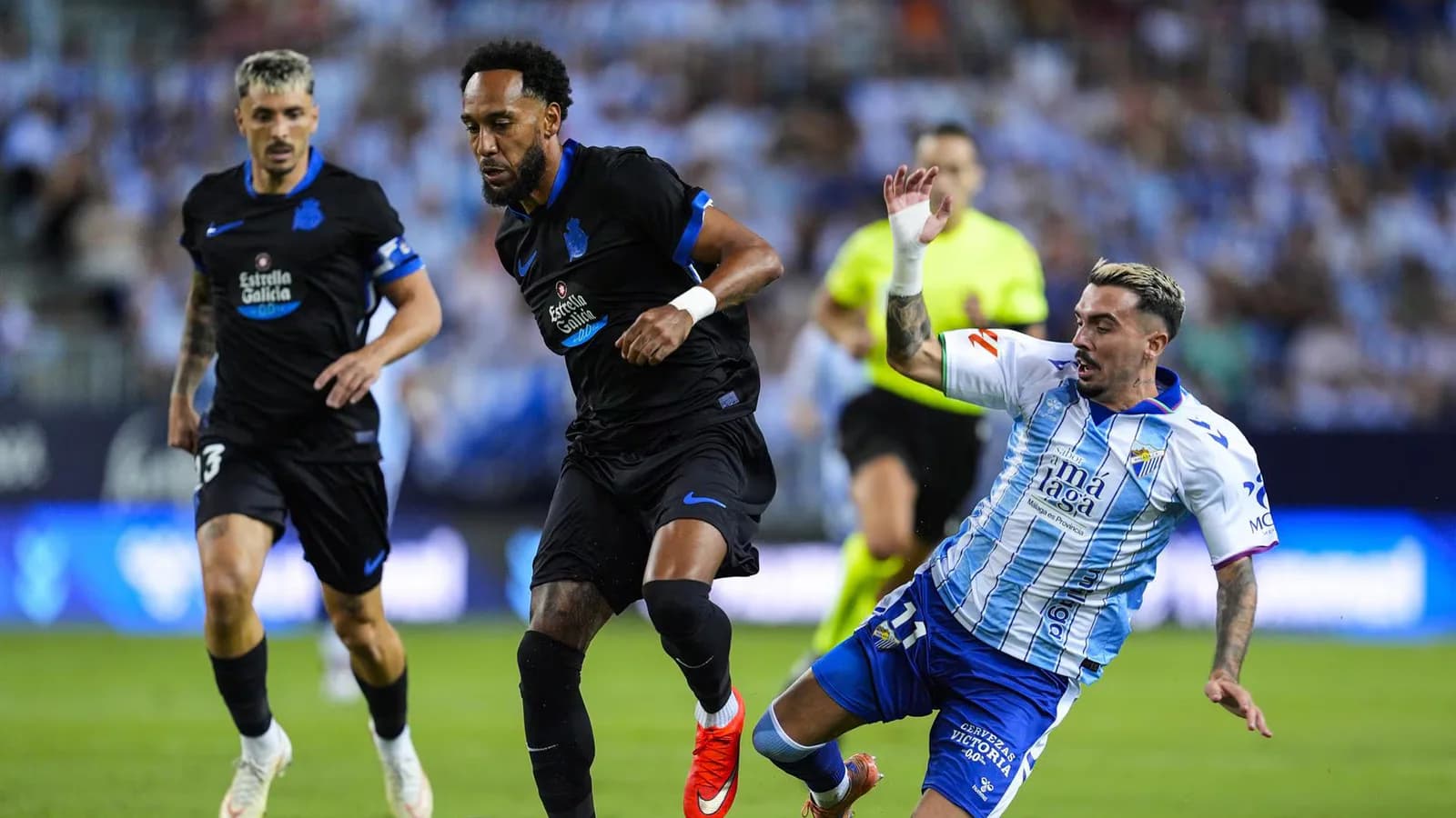 Málaga y Deportivo igualaron 1-1 en La Rosaleda por LaLiga