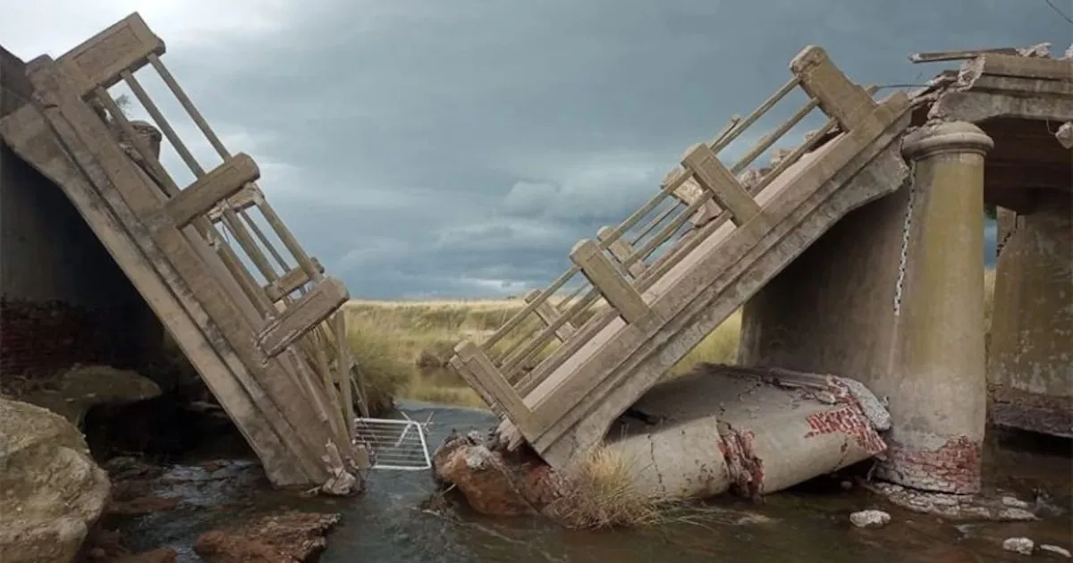 Colapso de un puente en Buenos Aires deja a dos localidades aisladas ...