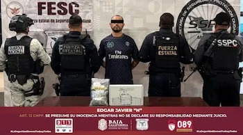 Detienen en Tijuana a sospechoso de pertenecer a un grupo criminal proveniente de CDMX