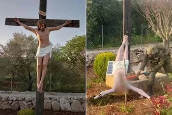 El Ejército israelí separa del servicio a soldado que destruyó estatua de Jesucristo