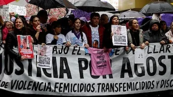 “Vine a marchar por la memoria de Agostina”