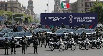 Jugadores de Sudáfrica hacen fila para tomarse fotos con el único niño mexicano que fue a verlos previo al Mundial 2026